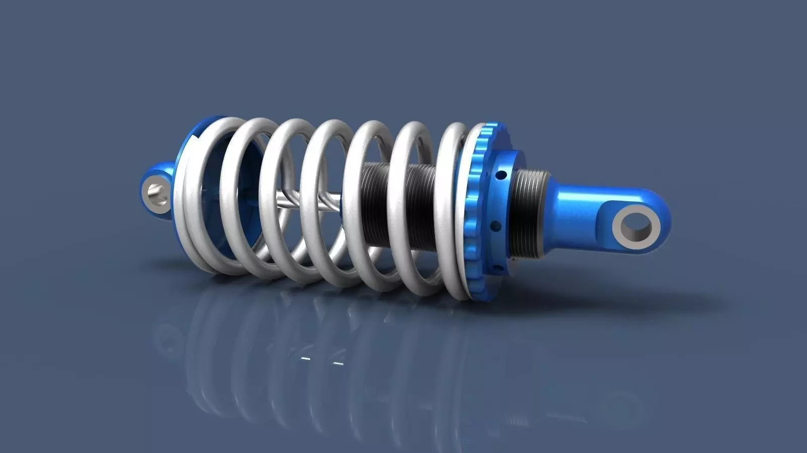 Suspensions suspension spring 3D model_0