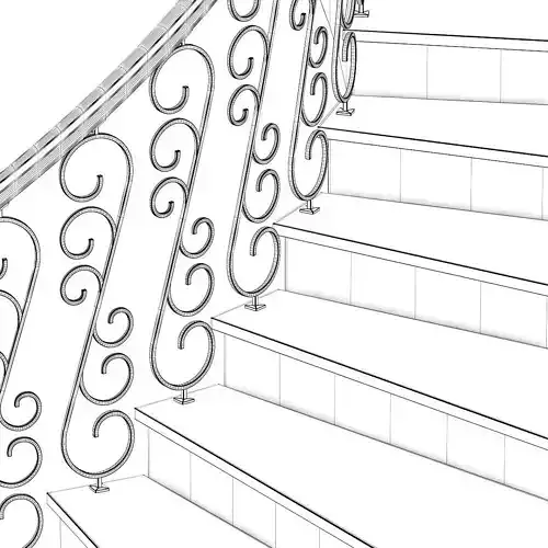 Wooden Spiral Stairs 7