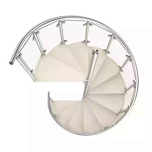 Wooden Spiral Stairs 4