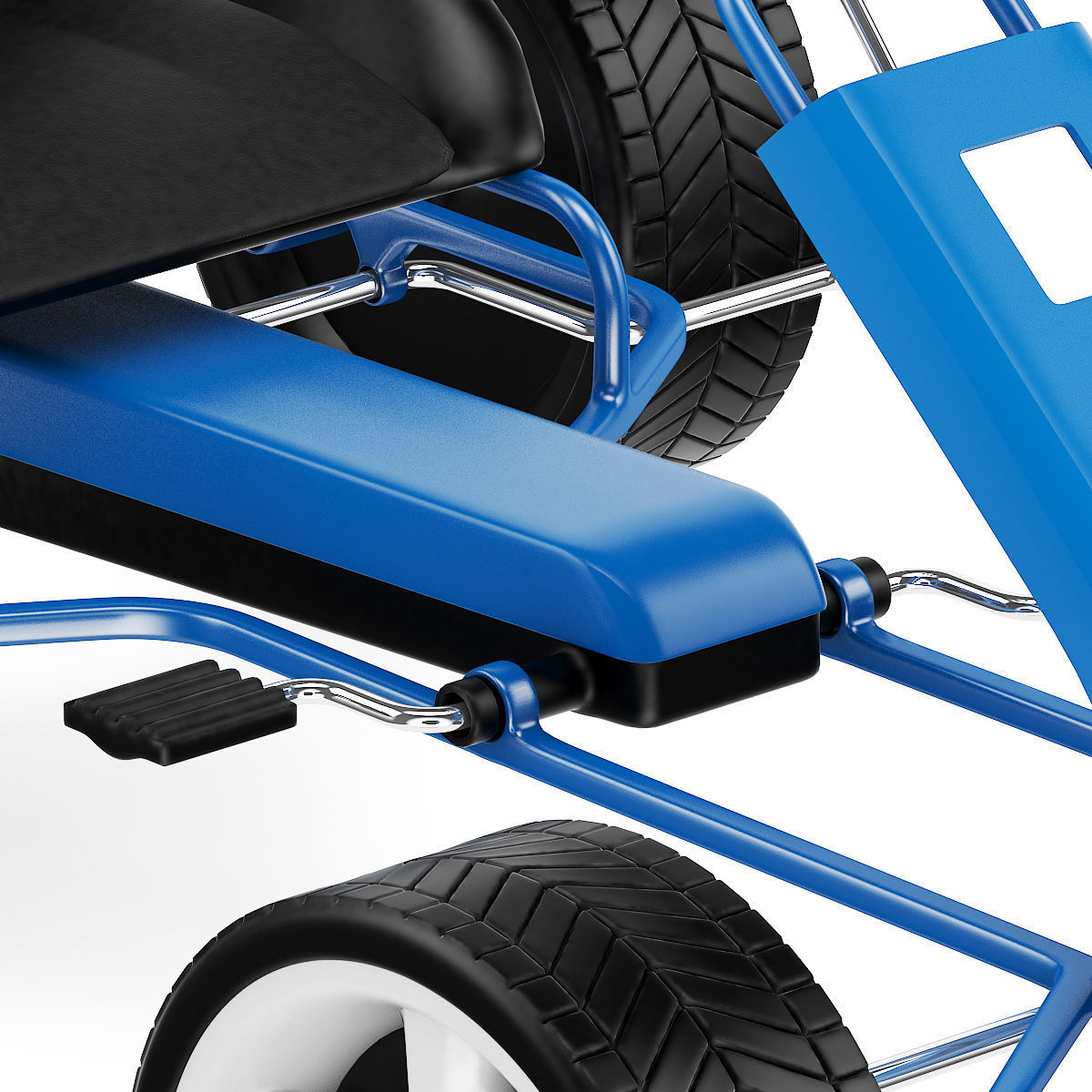 Pedal Car 3D model_4