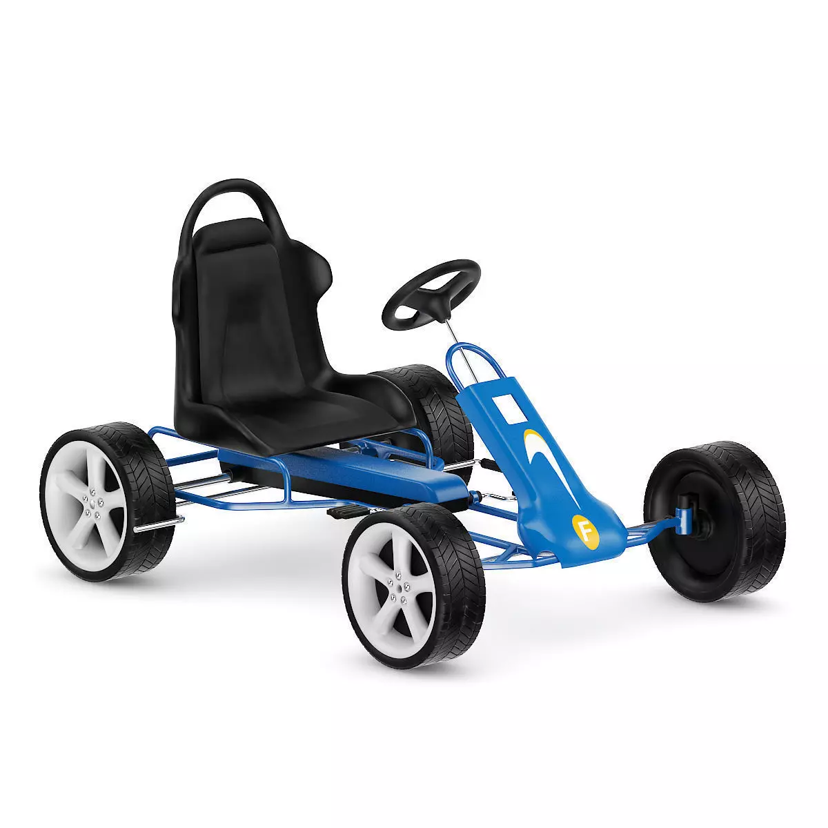 Pedal Car 3D model_0