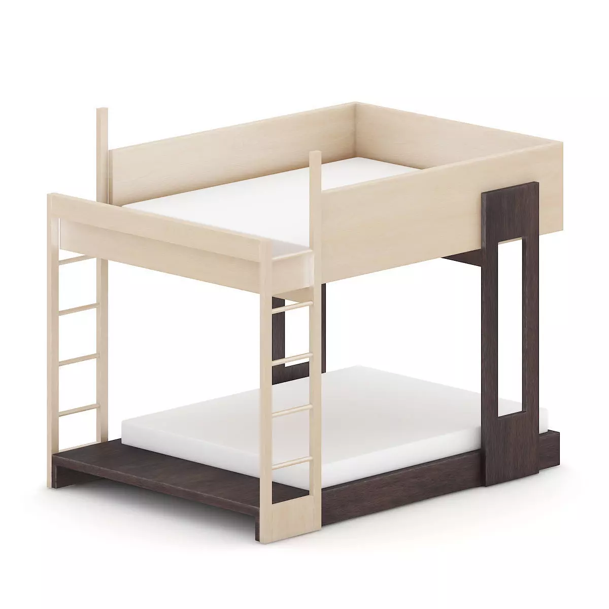 Bunk Bed 3D model_0
