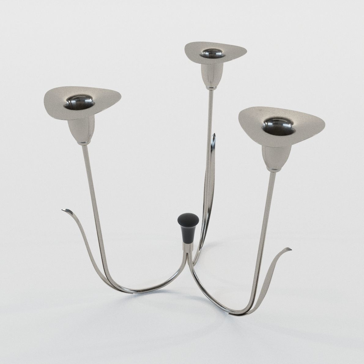 Light candlestick - Vienna 1910 3D model_1