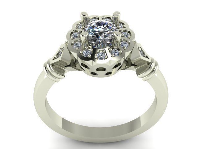 Ring T00977 3D print model_1