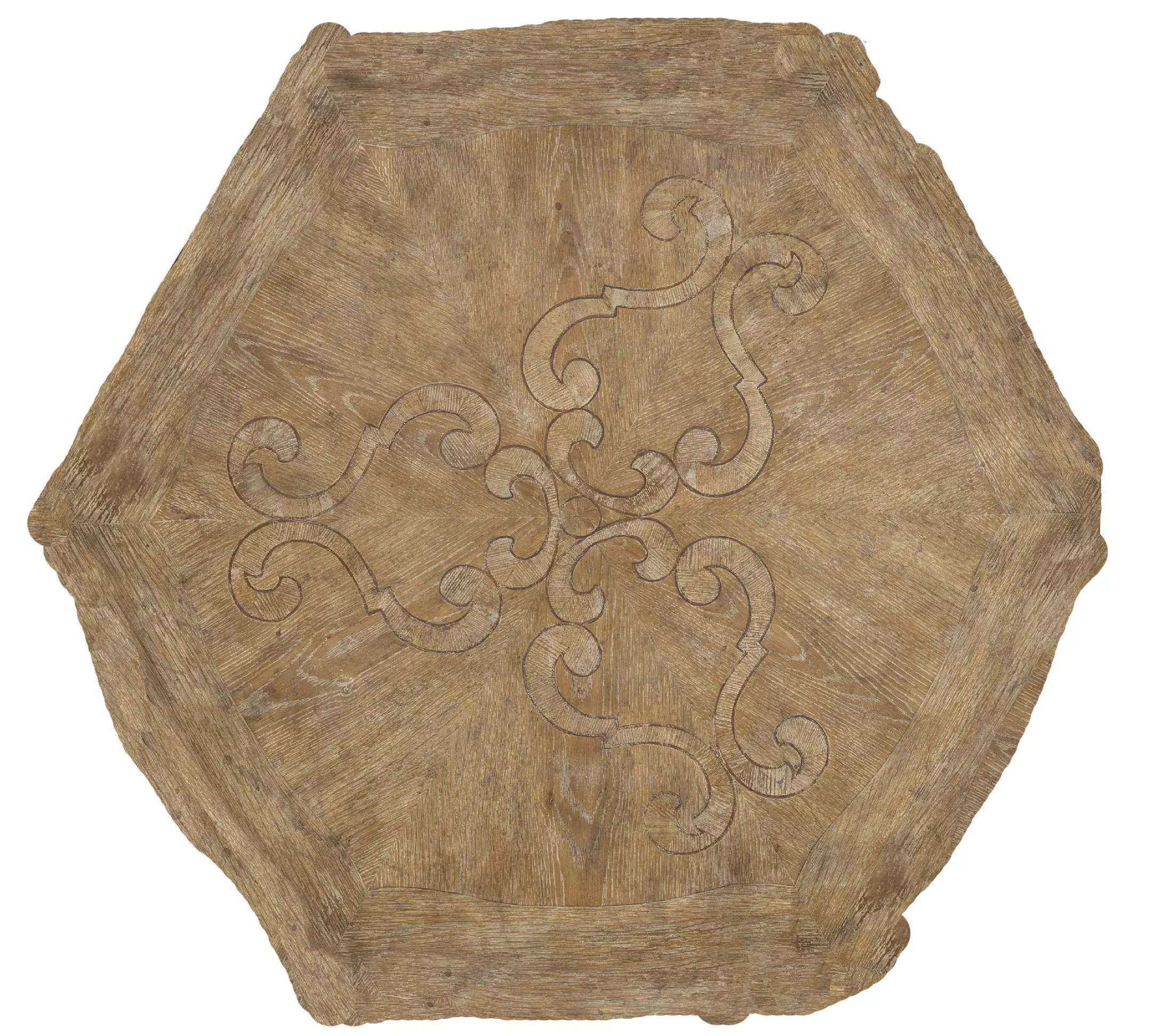 Hookerfurniture - Solana Hexagonal Cocktail Table 3 3D model_0