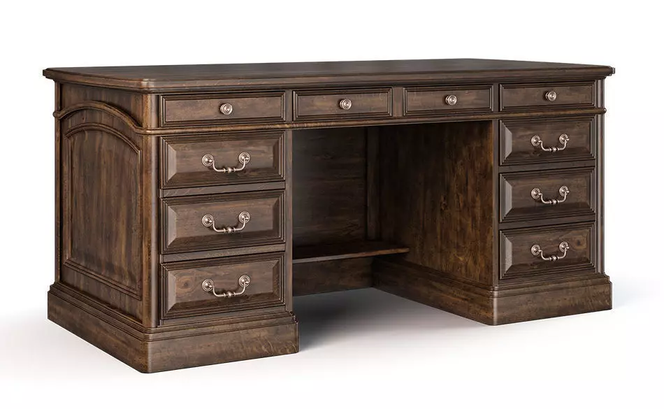 Lexington - Broadmoor Pedestal Desk 3D model