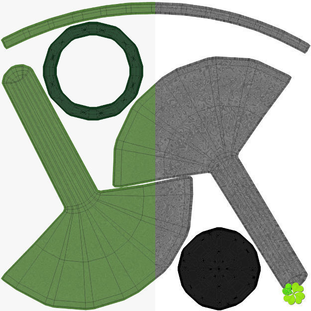 Bridal bouquet of lisianthus and roses multicolor 3D model_60