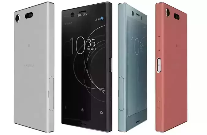 Sony Xperia XZ1 Compact All Colors 3D model
