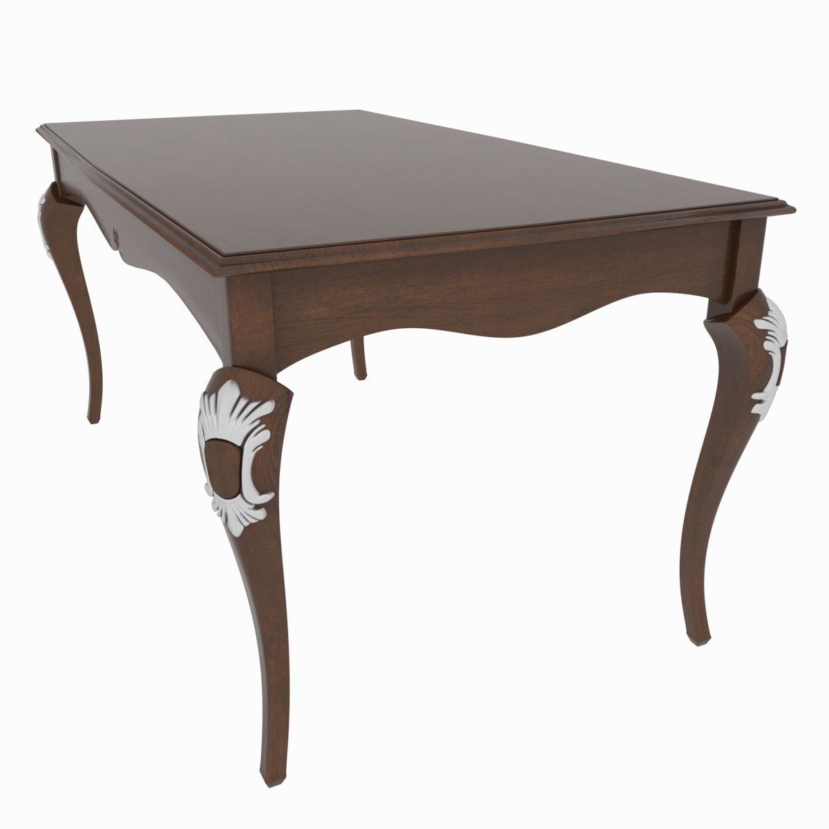 Dining set of classic italian design Giorgio Casa  3D model_4