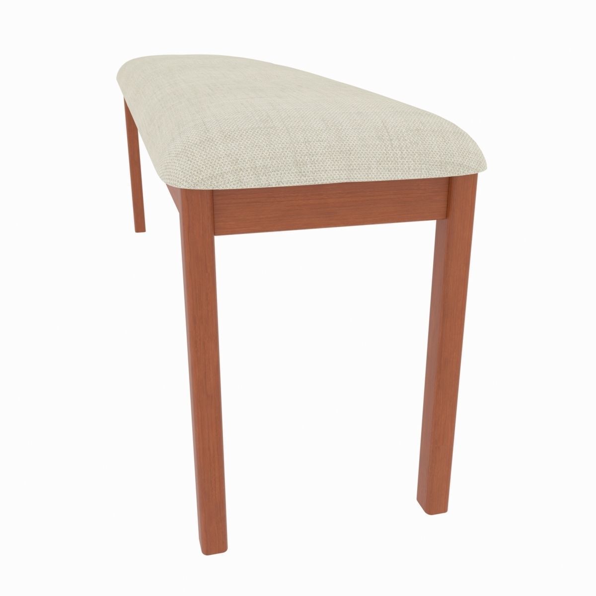 Dining set consisting of a table and chairs 3D model_3