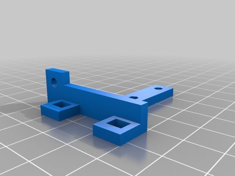 Halfmoon-Fan holder Free 3D print model_1