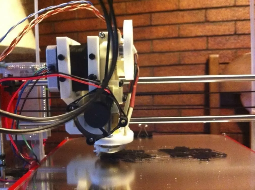 Mini Fala Extruder prusa i3 Free 3D print model