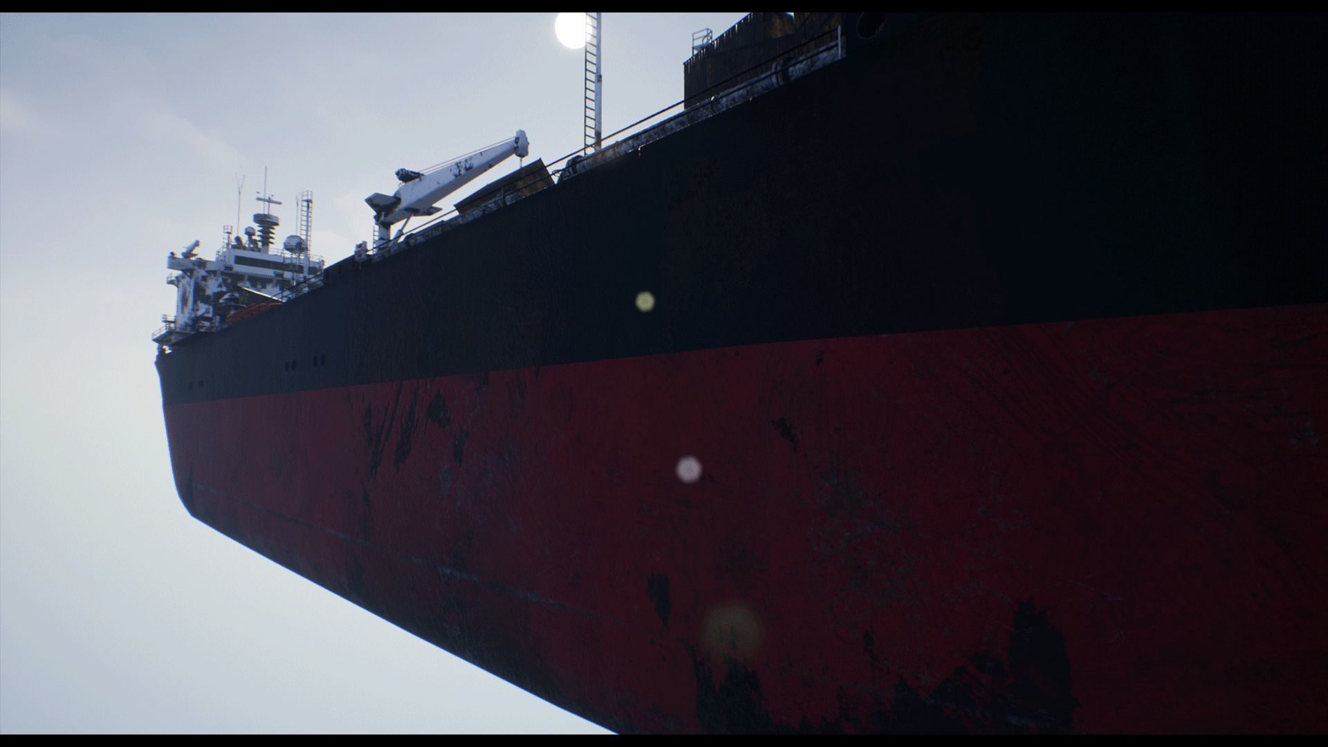 Post-apocalyptic oil tanker Low-poly 3D model_19