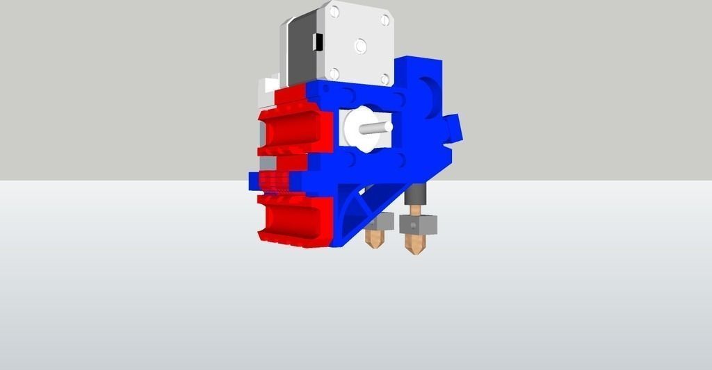 FalaALLinn2 extruder i3 Free 3D print model_2