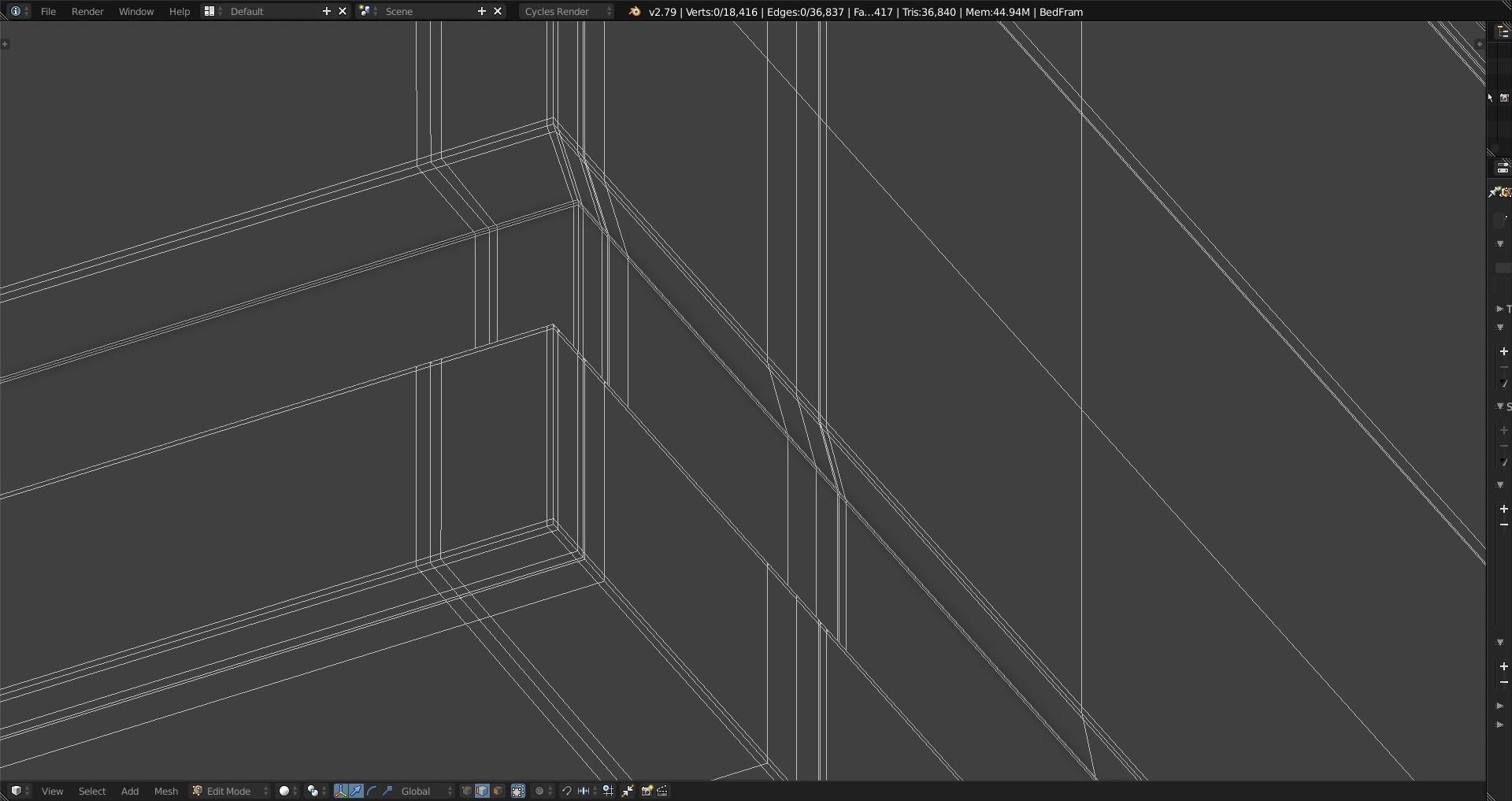 Nightstand Lampshade Free 3D model_18