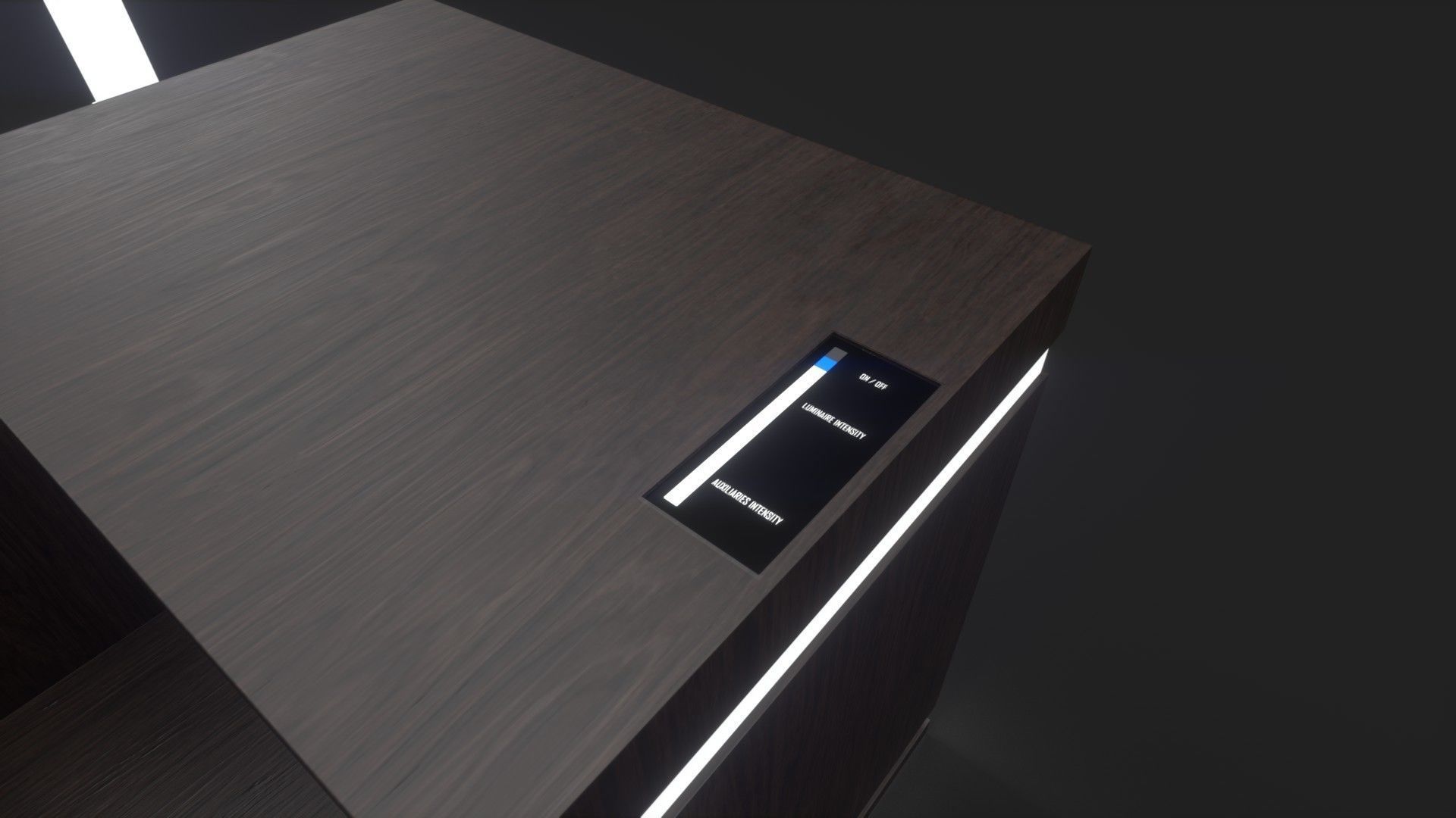 Nightstand Lampshade Free 3D model_9