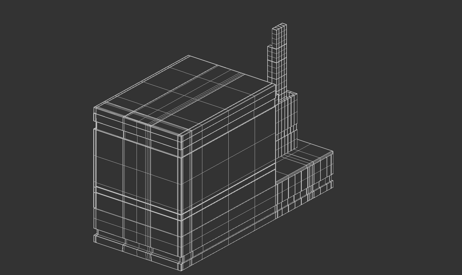 Nightstand Lampshade Free 3D model_13