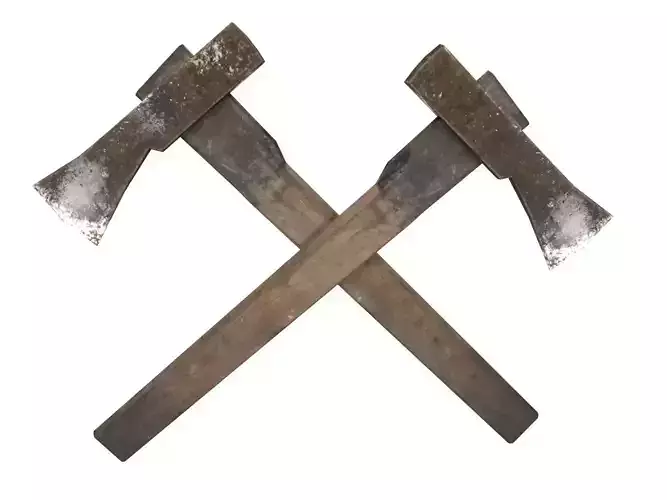Survival Axe  - Game Ready - VR AR Low-poly 3D model