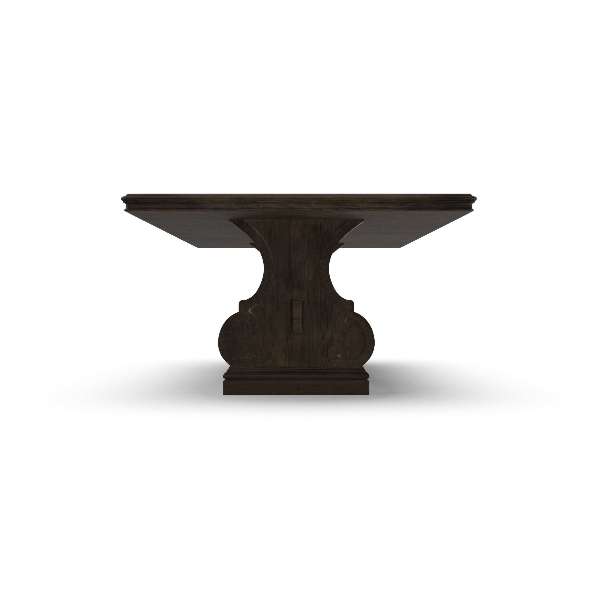 Dining Table 3D model_4