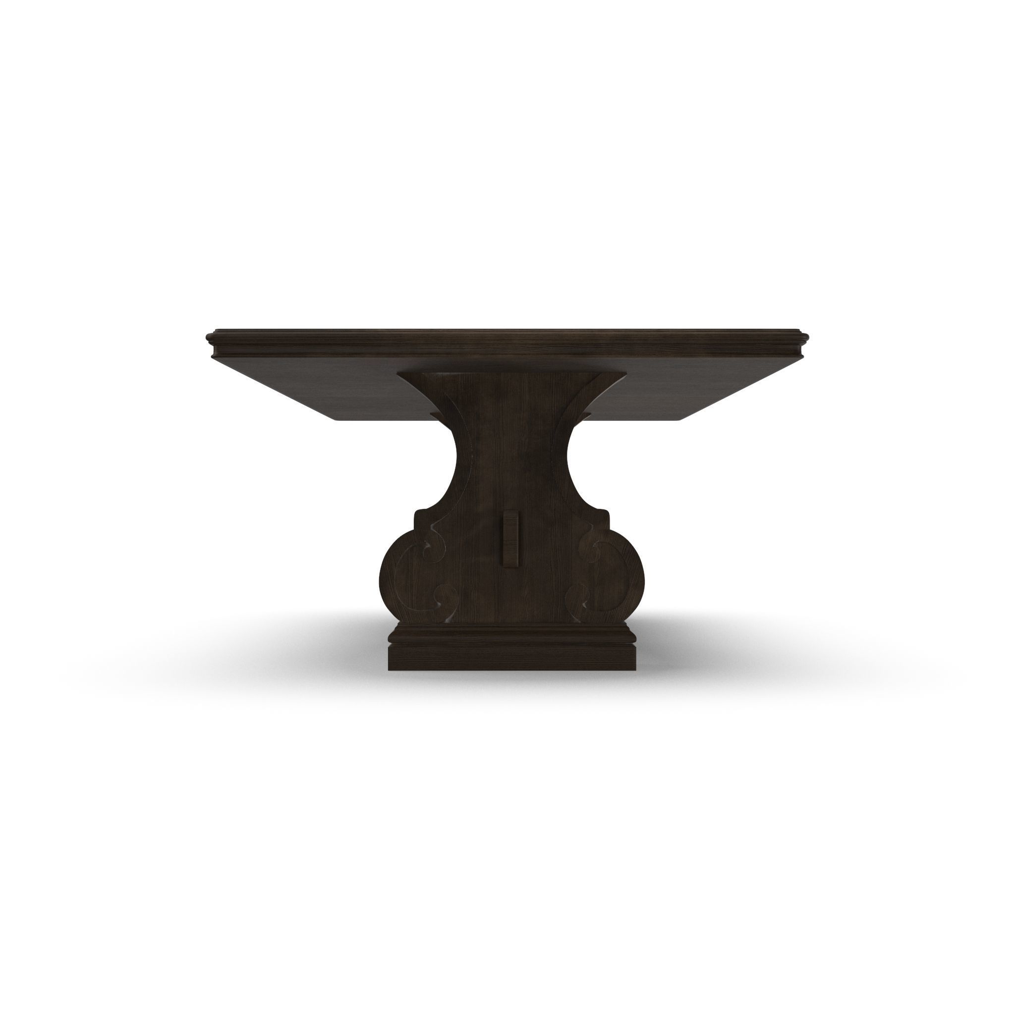 Dining Table 3D model_5
