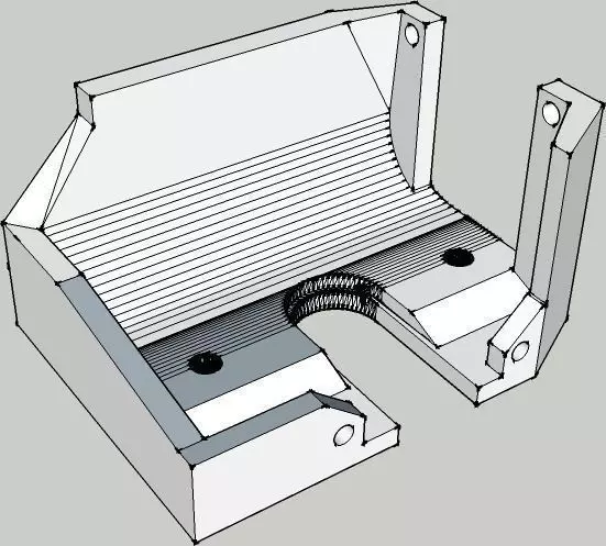 F-adapter Double i3 Free 3D print model