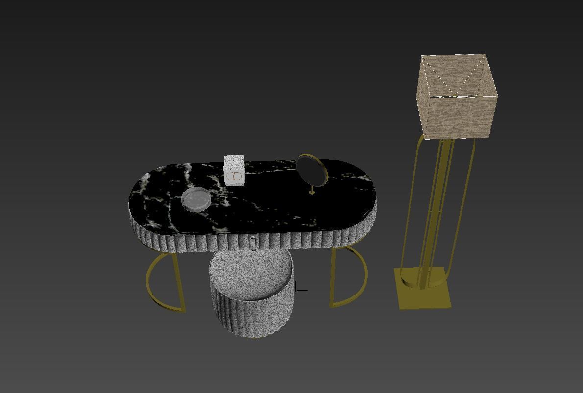 Rimmel dressering table 3D model_8