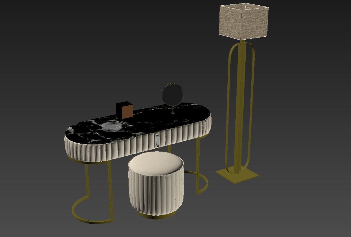 Rimmel dressering table 3D model_6