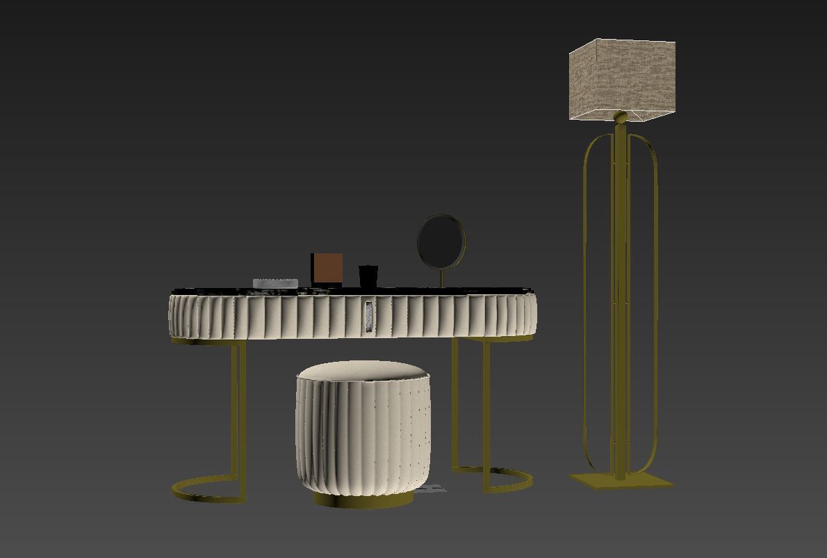 Rimmel dressering table 3D model_3