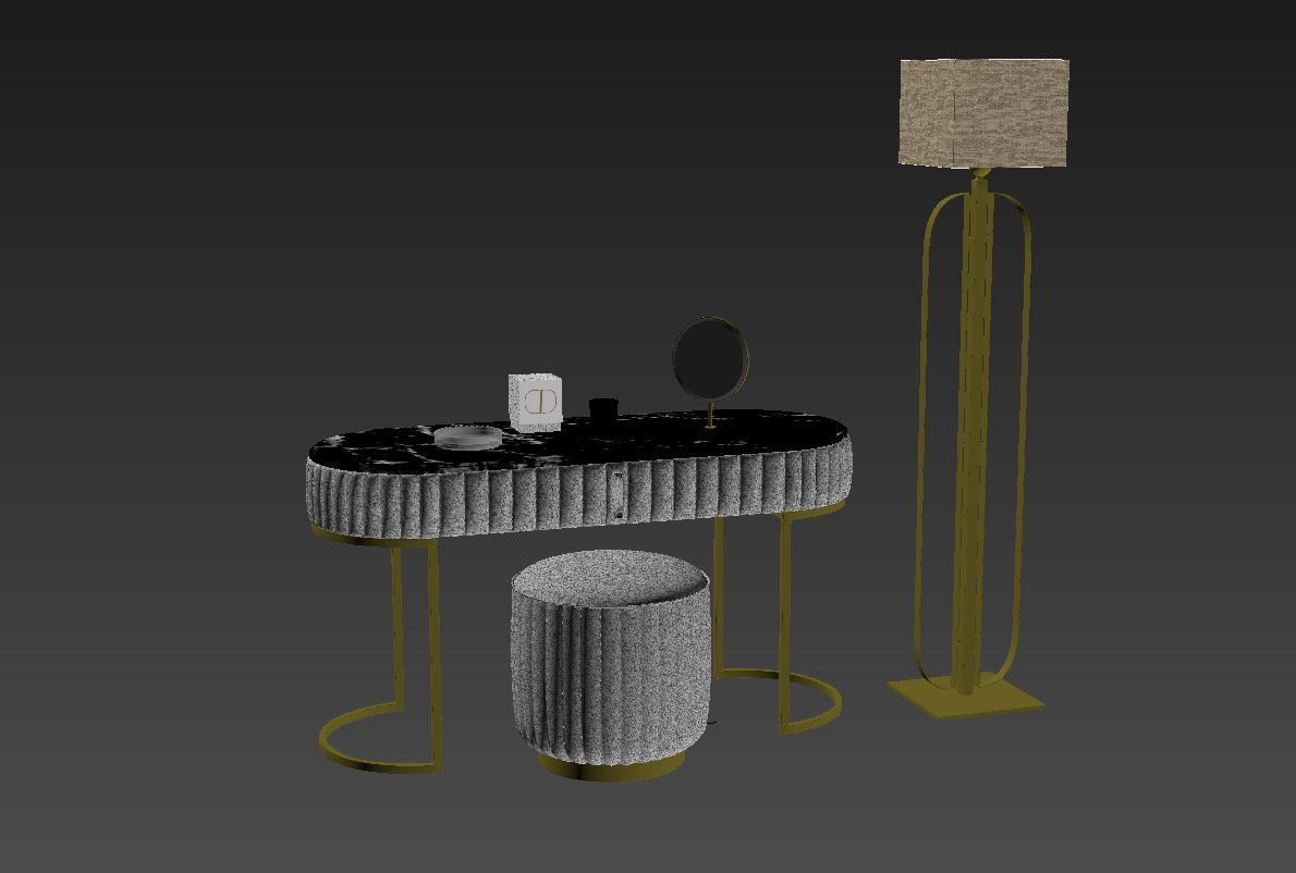 Rimmel dressering table 3D model_7