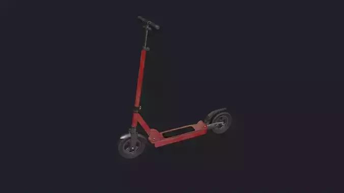 Red Scooter - Kick Scooter - Kids Scooter - Small Scooter 