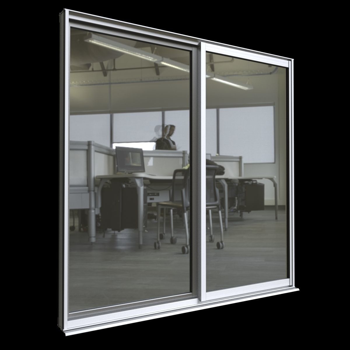3dsmax smart window 3D model_2