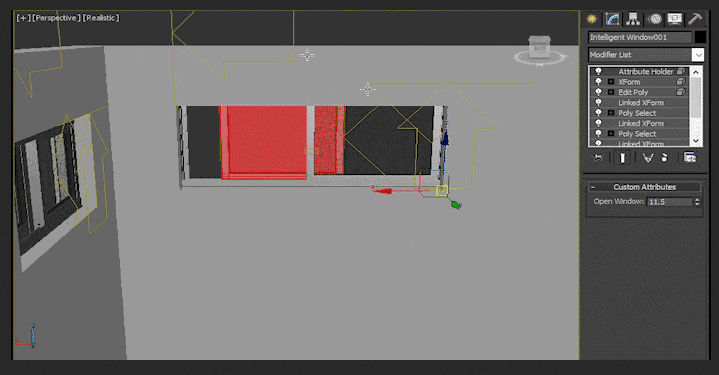 3dsmax smart window 3D model_1