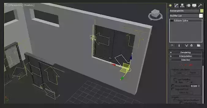 3dsmax smart window 3D model