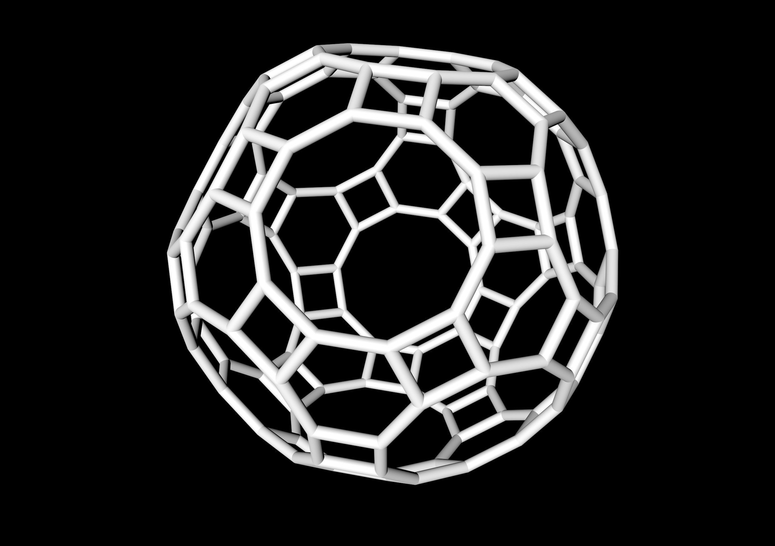 019 Mathart-Archimedean Solids-Great Rhombicosidodecahedron 01 3D print model_1