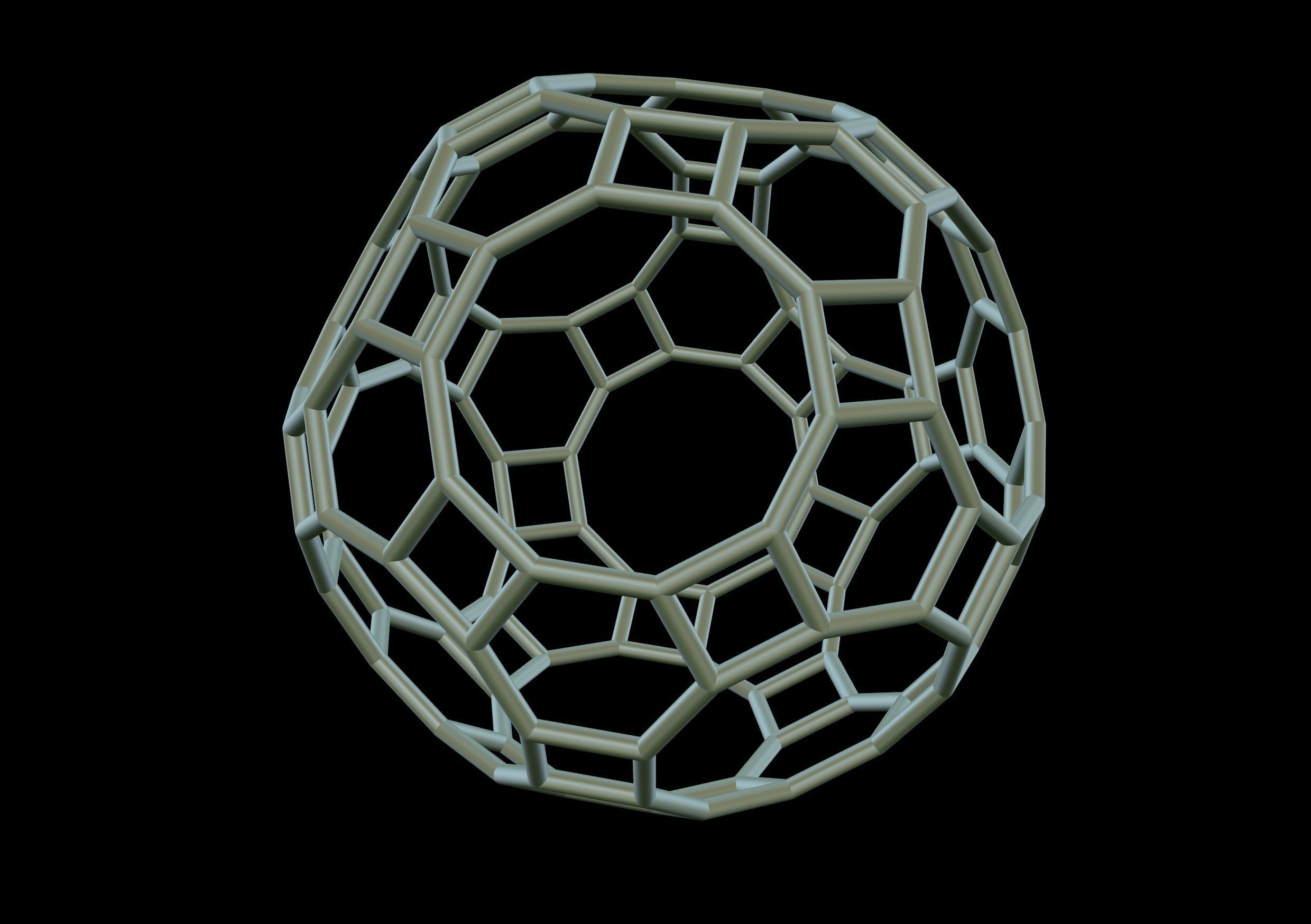 019 Mathart-Archimedean Solids-Great Rhombicosidodecahedron 01 3D print model_2