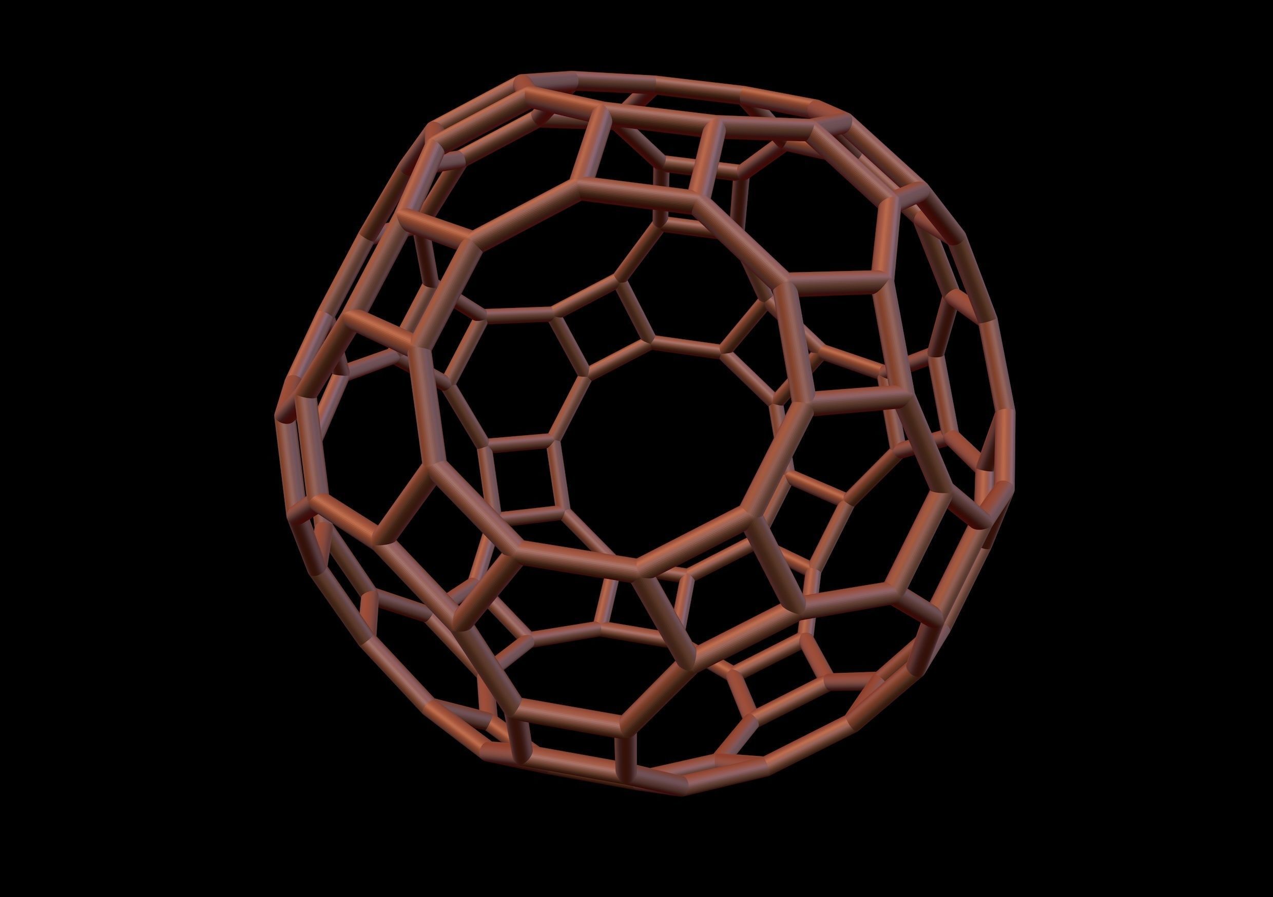 019 Mathart-Archimedean Solids-Great Rhombicosidodecahedron 01 3D print model_4