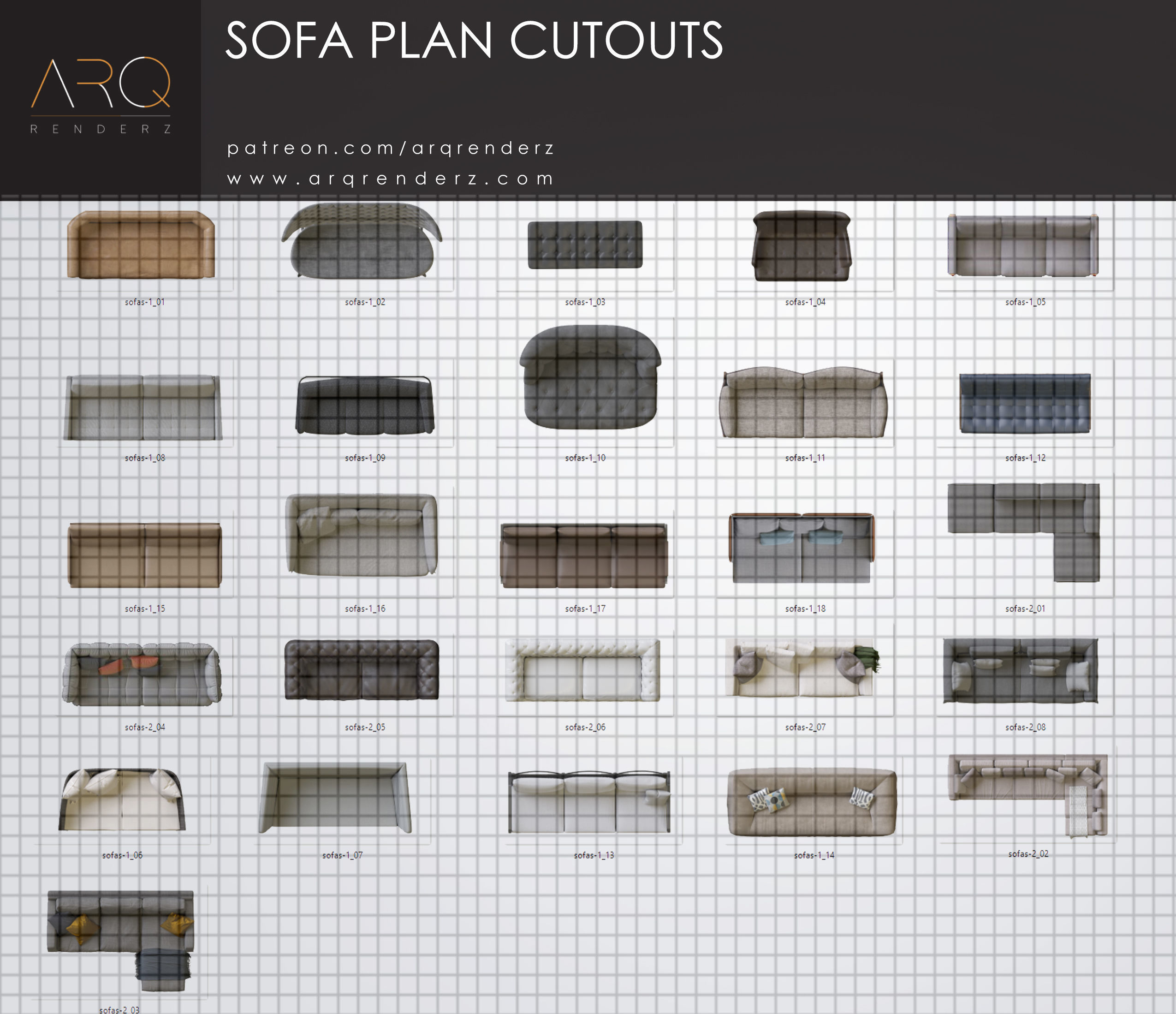 Cutouts collection abstract rug Texture_2