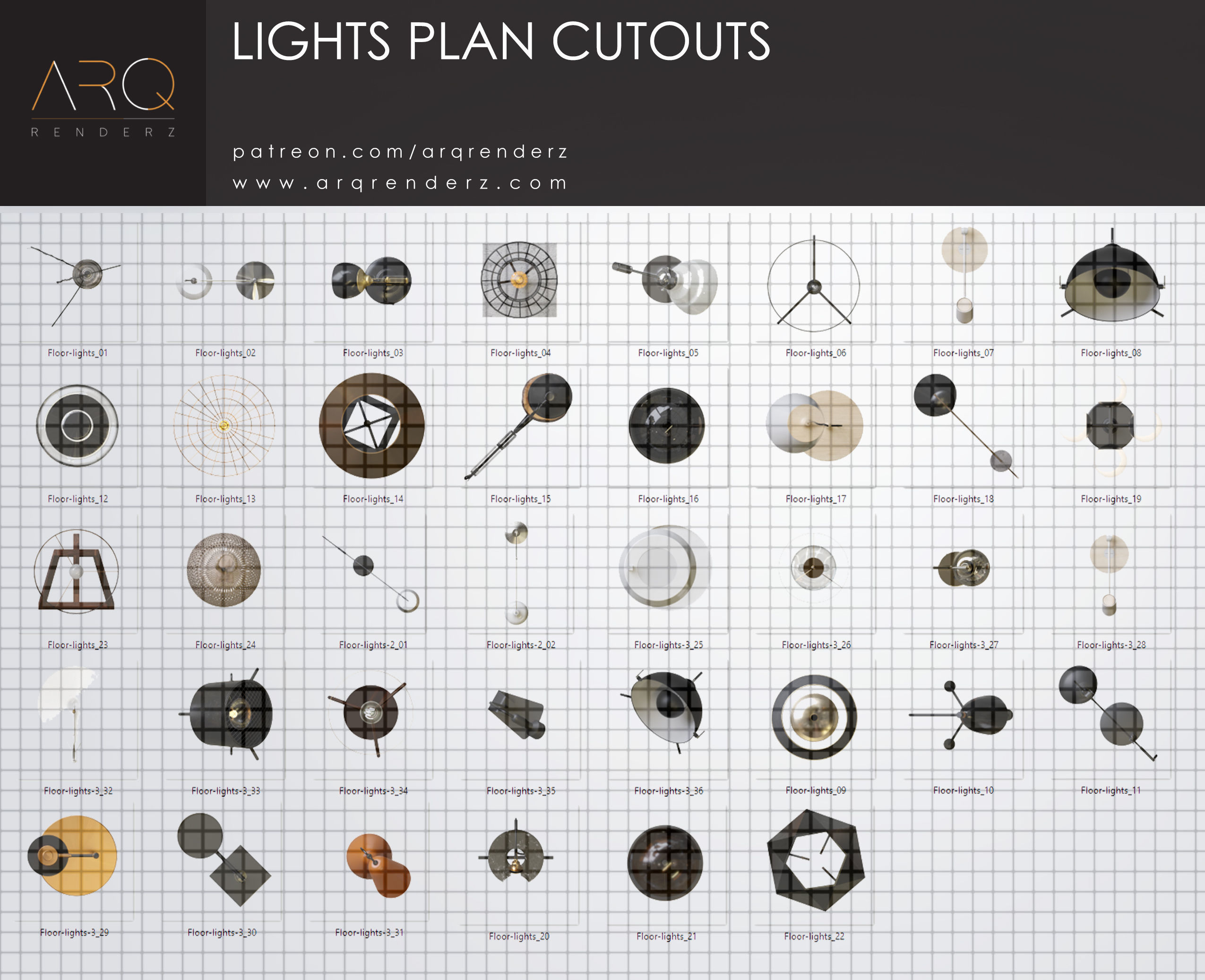 Cutouts collection abstract rug Texture_3