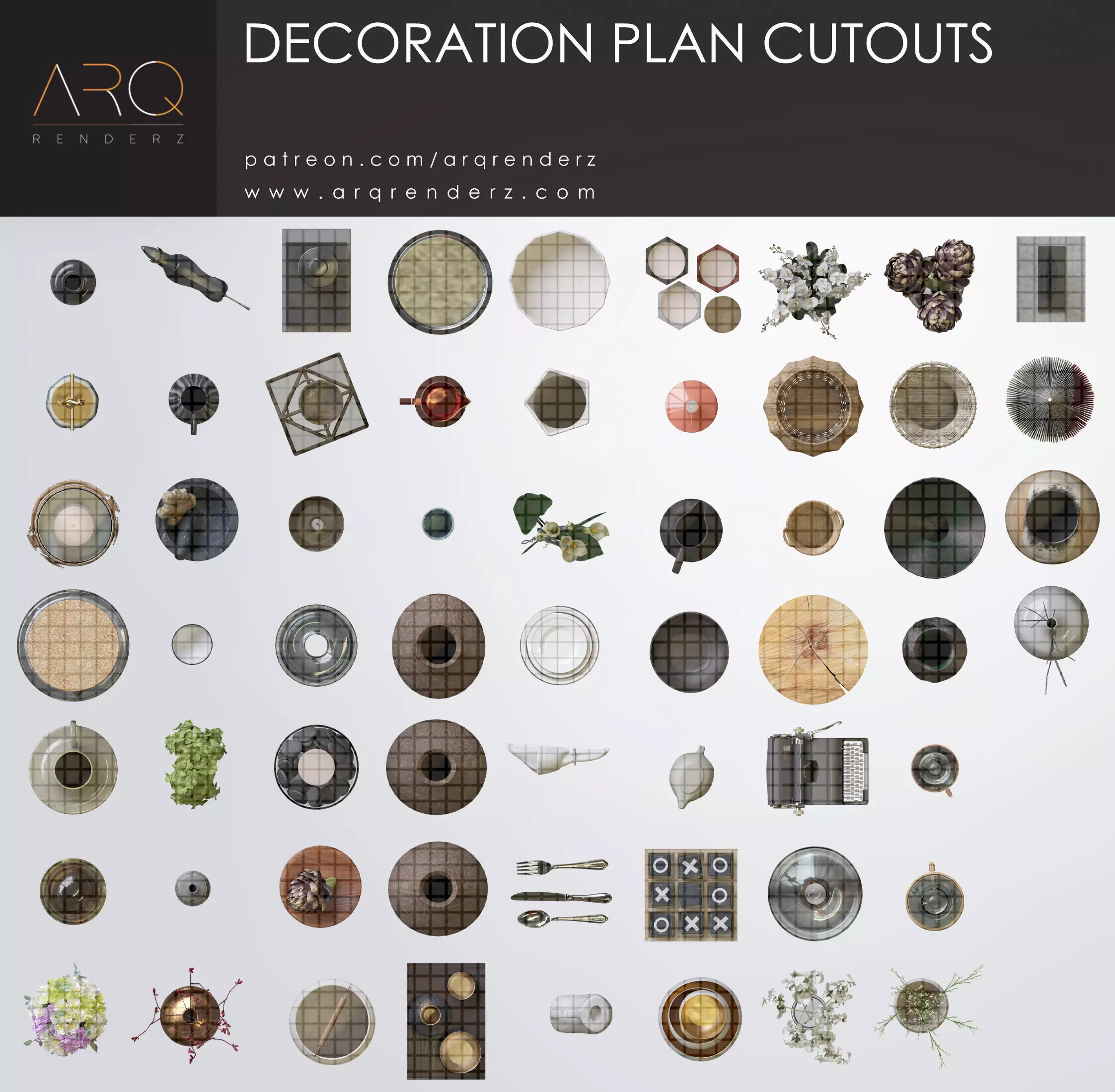 Cutouts collection abstract rug Texture_0