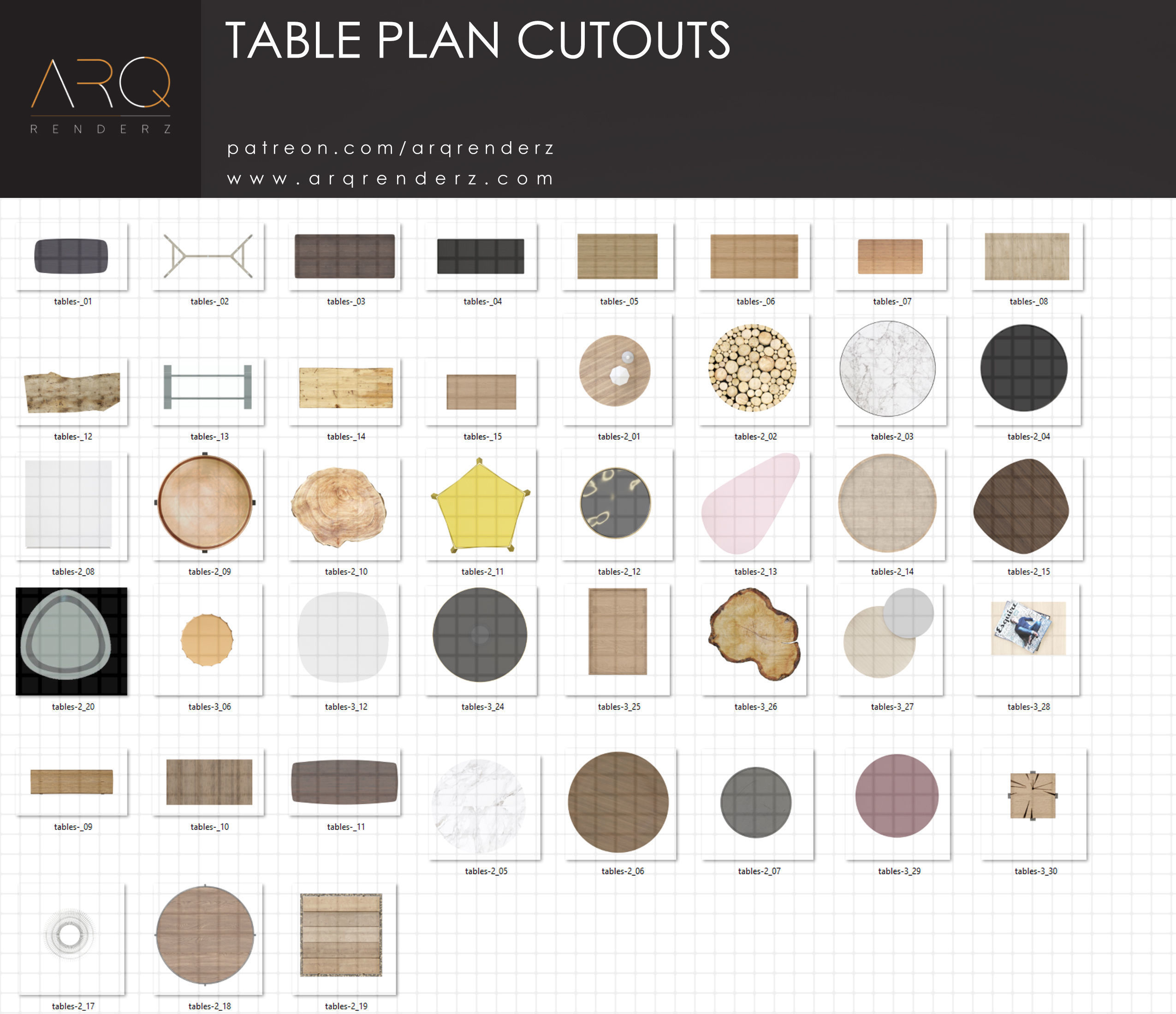 Cutouts collection abstract rug Texture_4