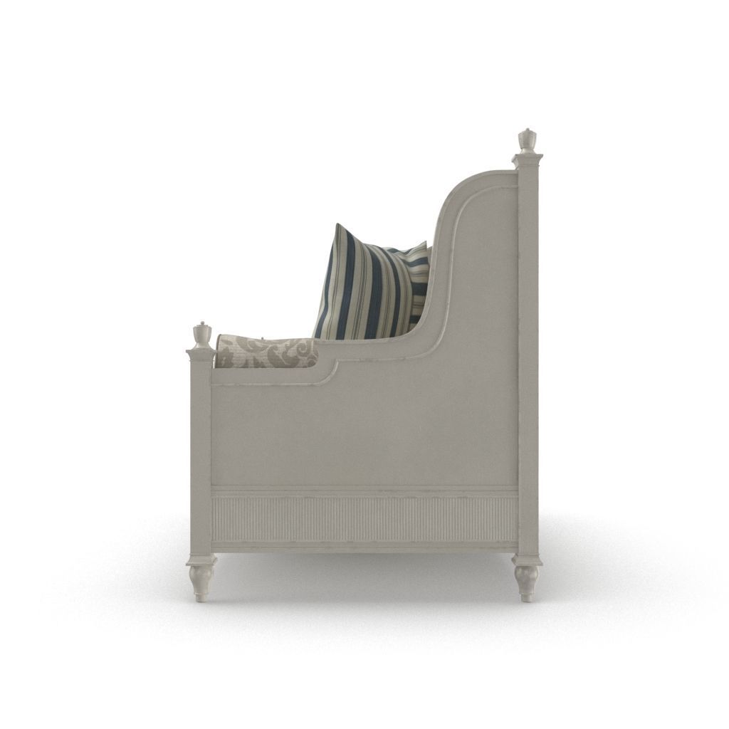 Classical Daybed 2 3D model_4