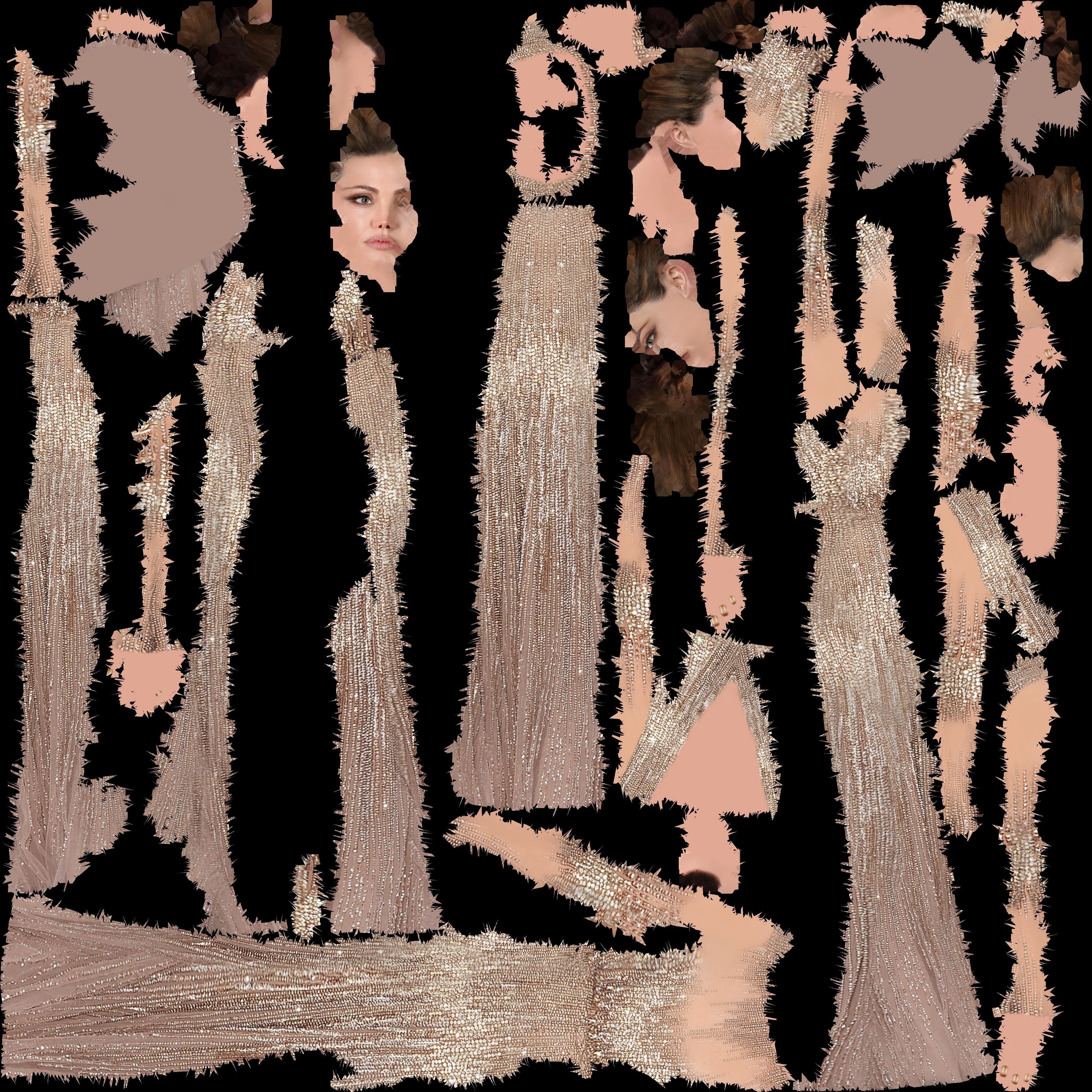 Celebrities Pack Jolie Pitt Stone Gosling Kardashian 3D printing 3D print model_116