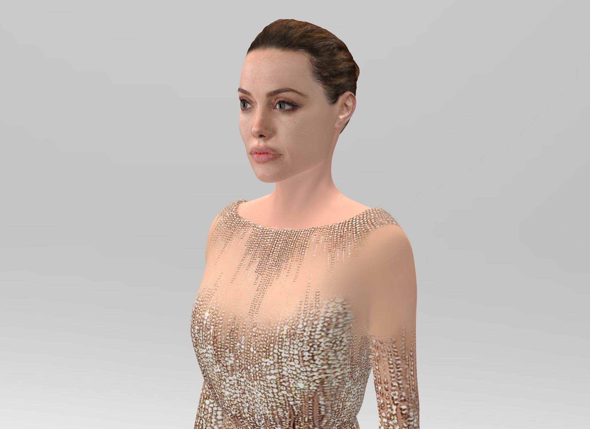 Celebrities Pack Jolie Pitt Stone Gosling Kardashian 3D printing 3D print model_85
