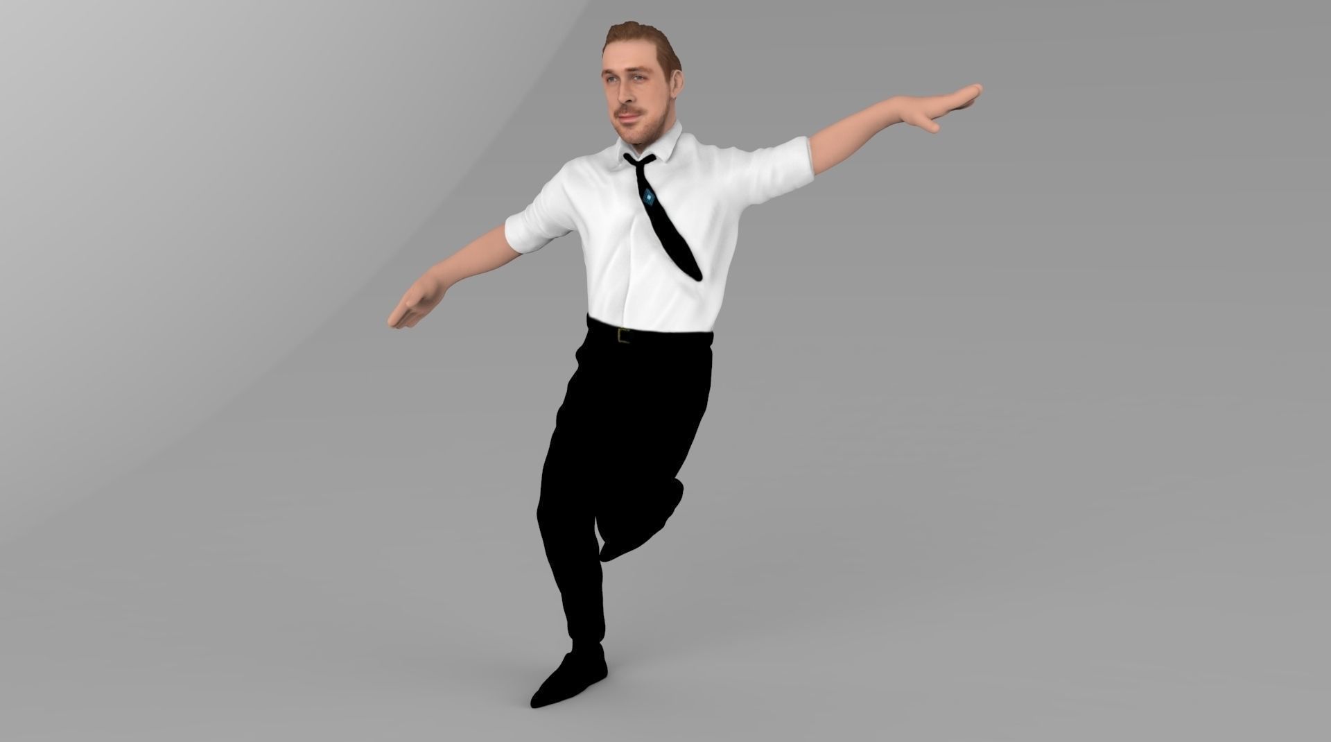 Celebrities Pack Jolie Pitt Stone Gosling Kardashian 3D printing 3D print model_50