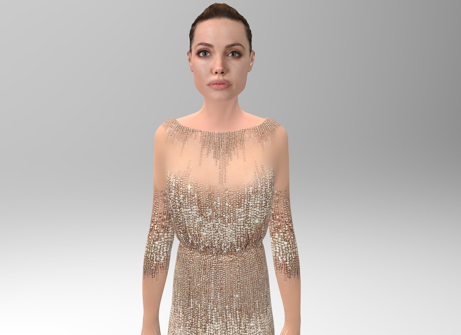 Celebrities Pack Jolie Pitt Stone Gosling Kardashian 3D printing 3D print model_86