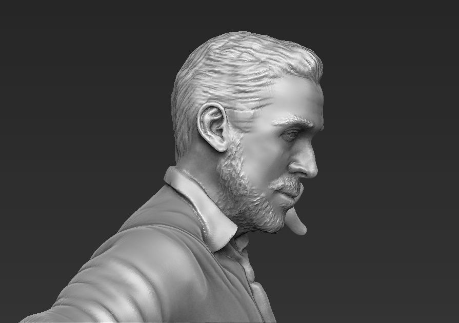 Celebrities Pack Jolie Pitt Stone Gosling Kardashian 3D printing 3D print model_65