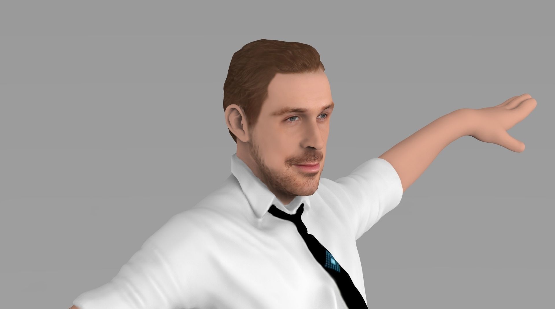 Celebrities Pack Jolie Pitt Stone Gosling Kardashian 3D printing 3D print model_58