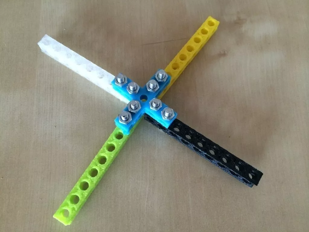 Cross Bitbeam Bracket Free 3D print model