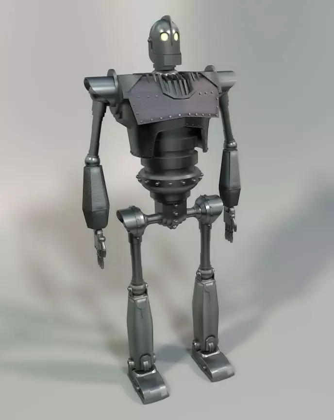 Iron Giant Robot 3D model_0