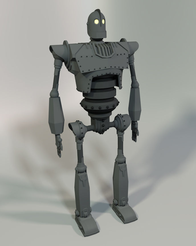 Iron Giant Robot 3D model_3